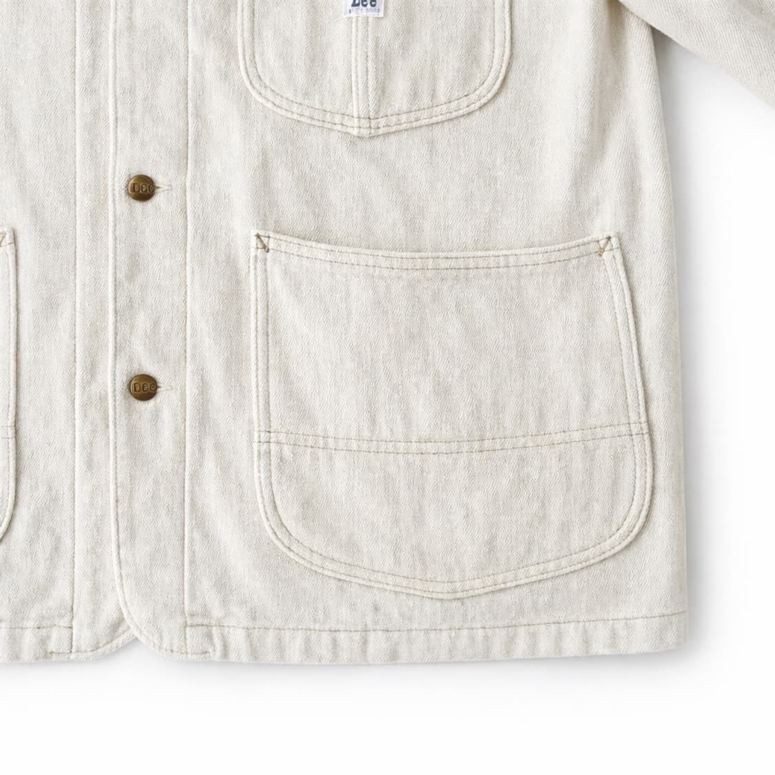 Lee x Beams 노카라 커버올 자켓 상품이미지4