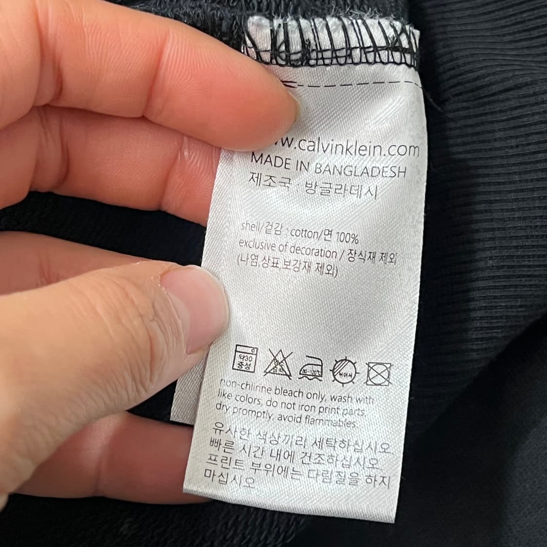 [90-95] 캘빈클라인 맨투맨 상품이미지4