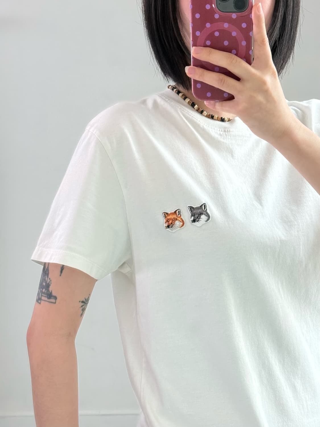 메종키츠네 여우 반팔티 상품이미지4