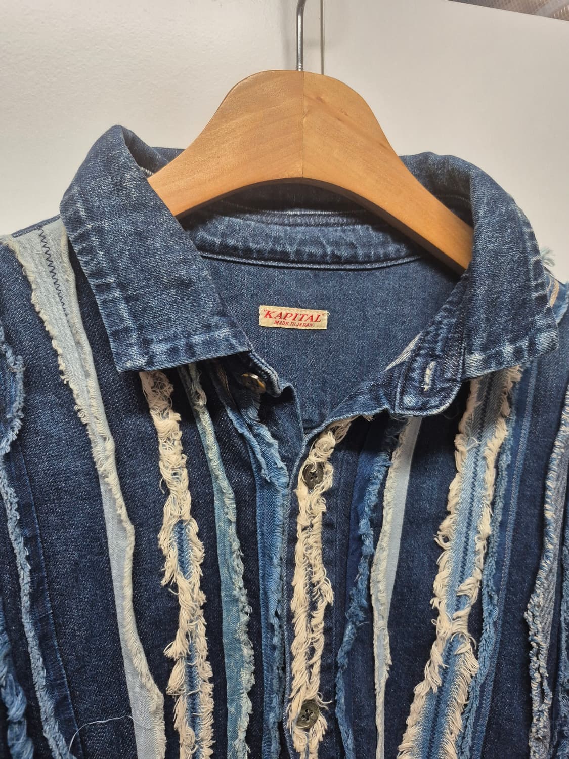 Kapital 캐피탈 데님 호보 셔츠 (XL) 상품이미지2