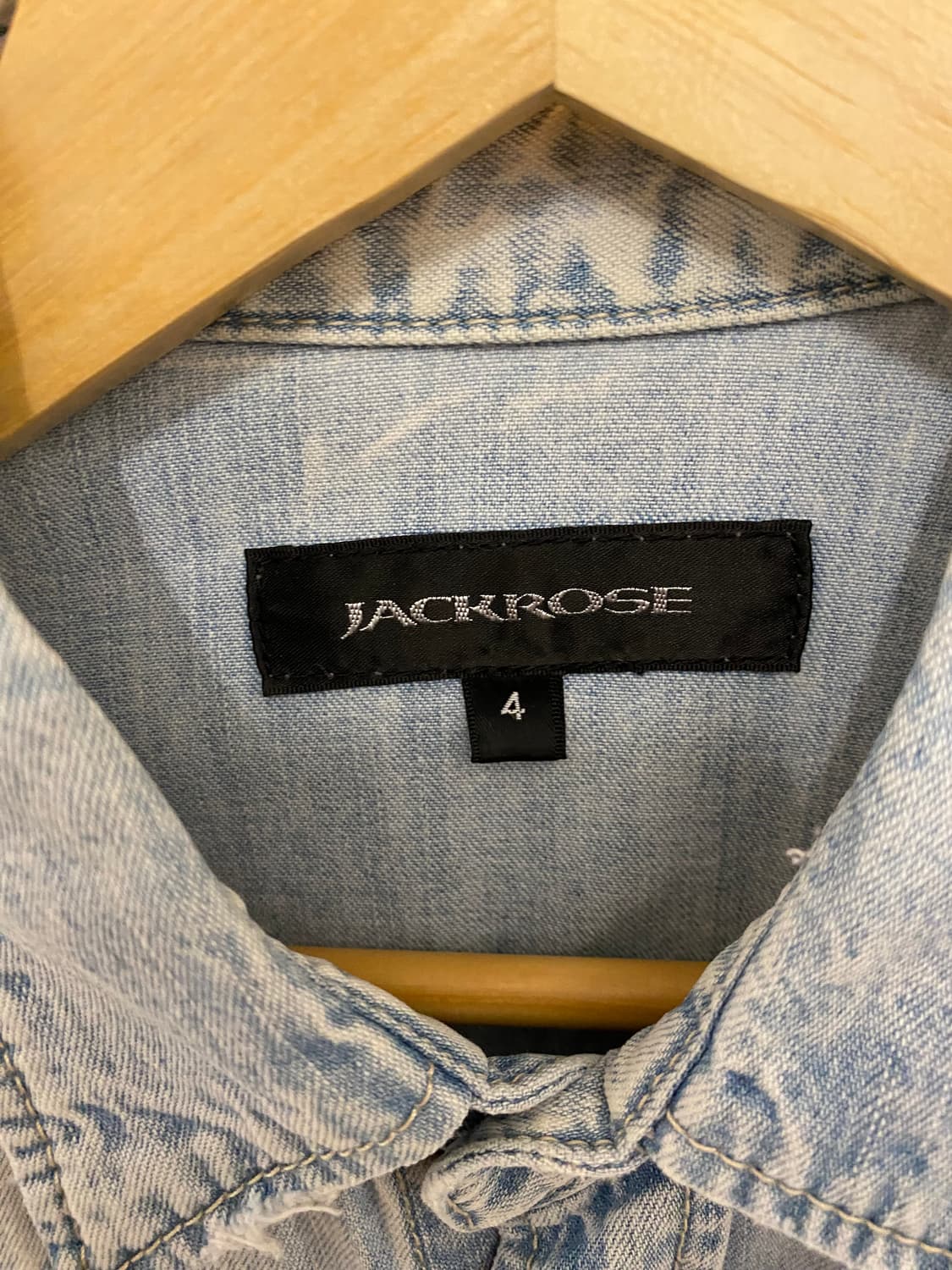 JACK ROSE repair denim western shirts 상품이미지5