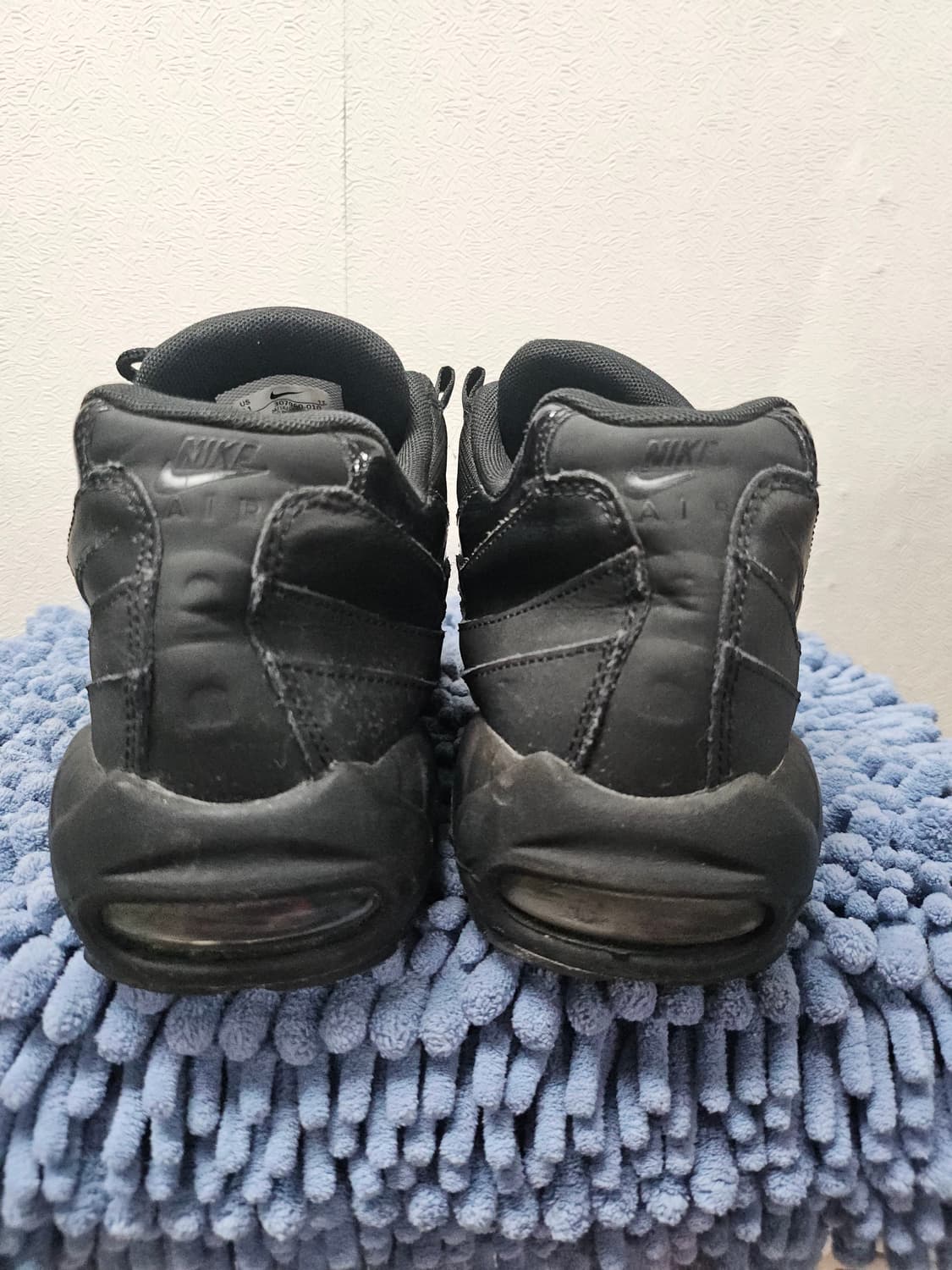 나이키 에어맥스 95 트리블 올블랙 운동화 280 상품이미지6