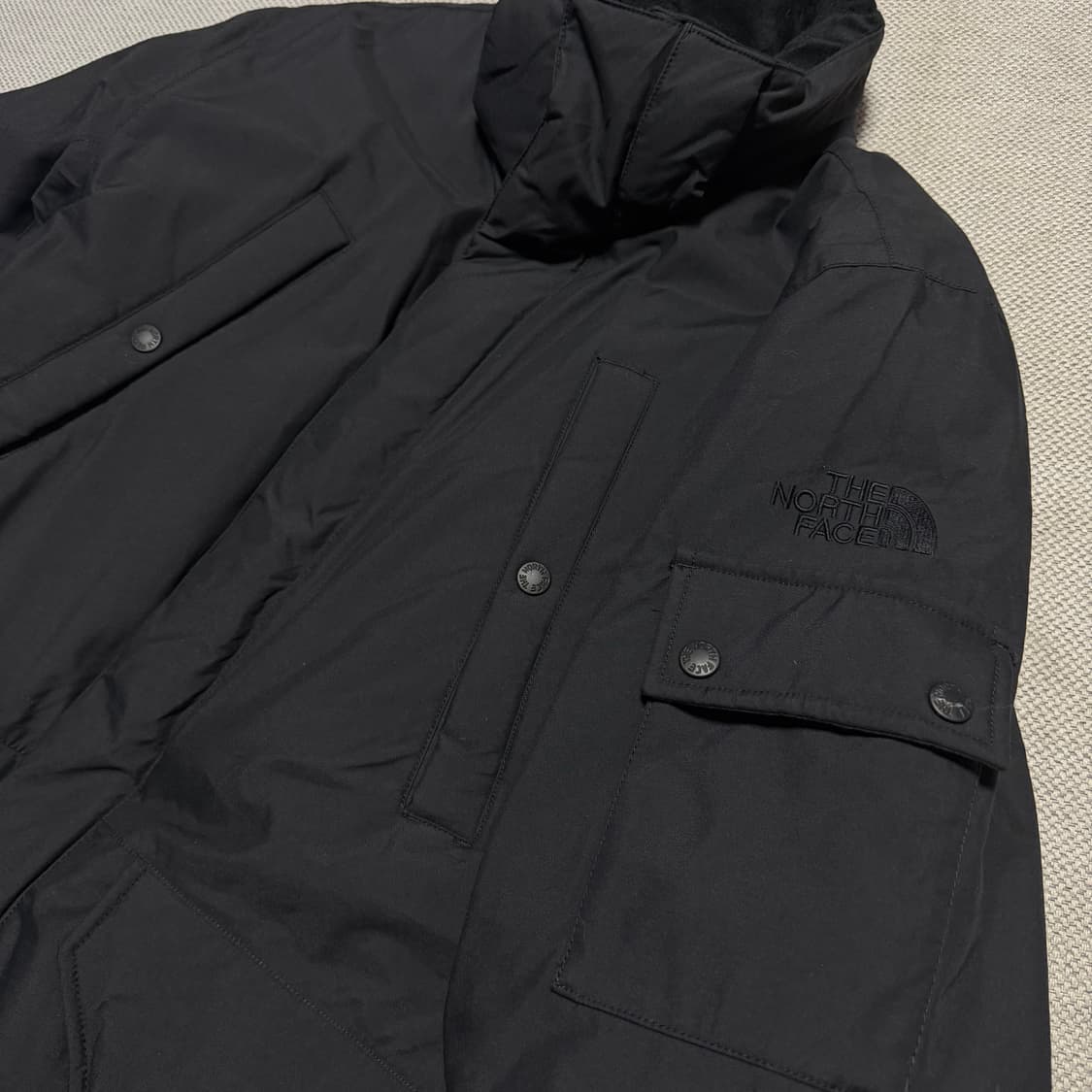 노스페이스 화이트라벨 사이드로고 패딩 파카 상품이미지3