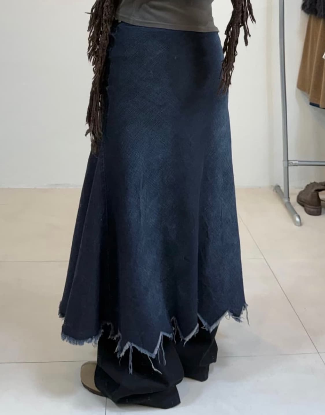 marithe francois girbaud denim skirt 상품이미지2