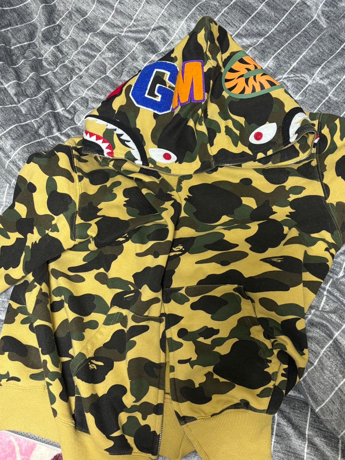 베이프 후드집업 황계 M 상품이미지1