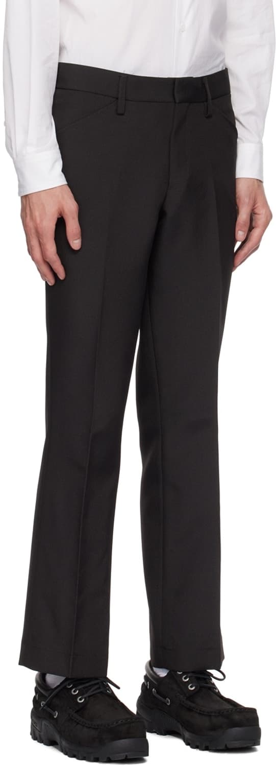 Kolor 딥 브라운 플리츠 슬랙스 상품이미지1