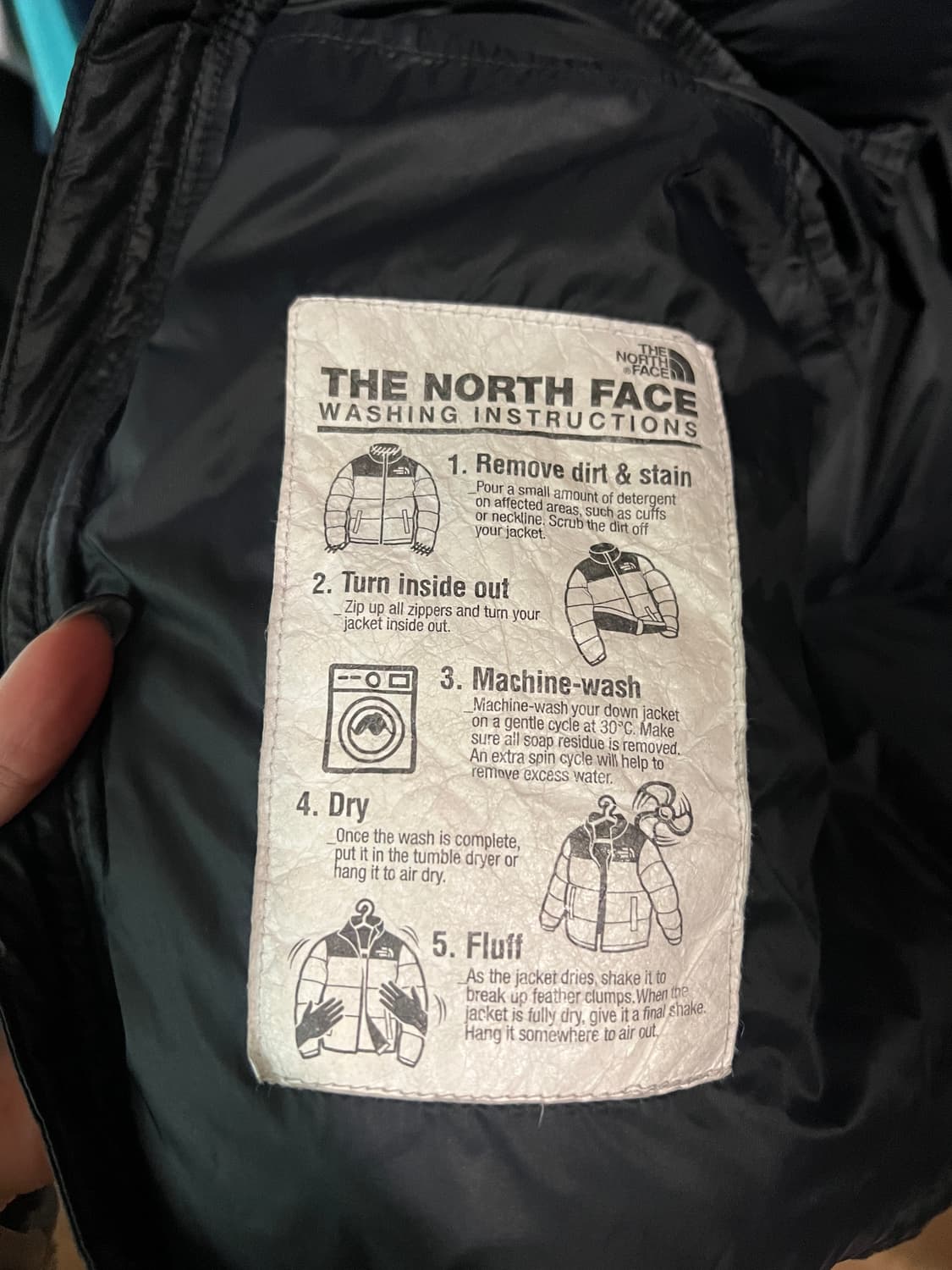 (W) 노스페이스 화이트 라벨 노벨티 눕시 다운 자켓 블랙 상품이미지5