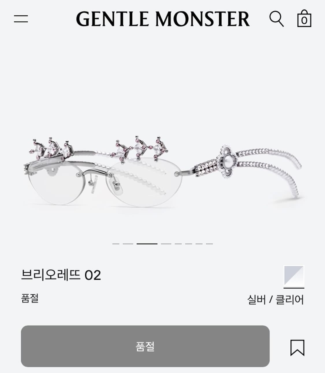젠틀몬스터 주얼리 컬렉션 브리오레뜨 02 상품이미지4