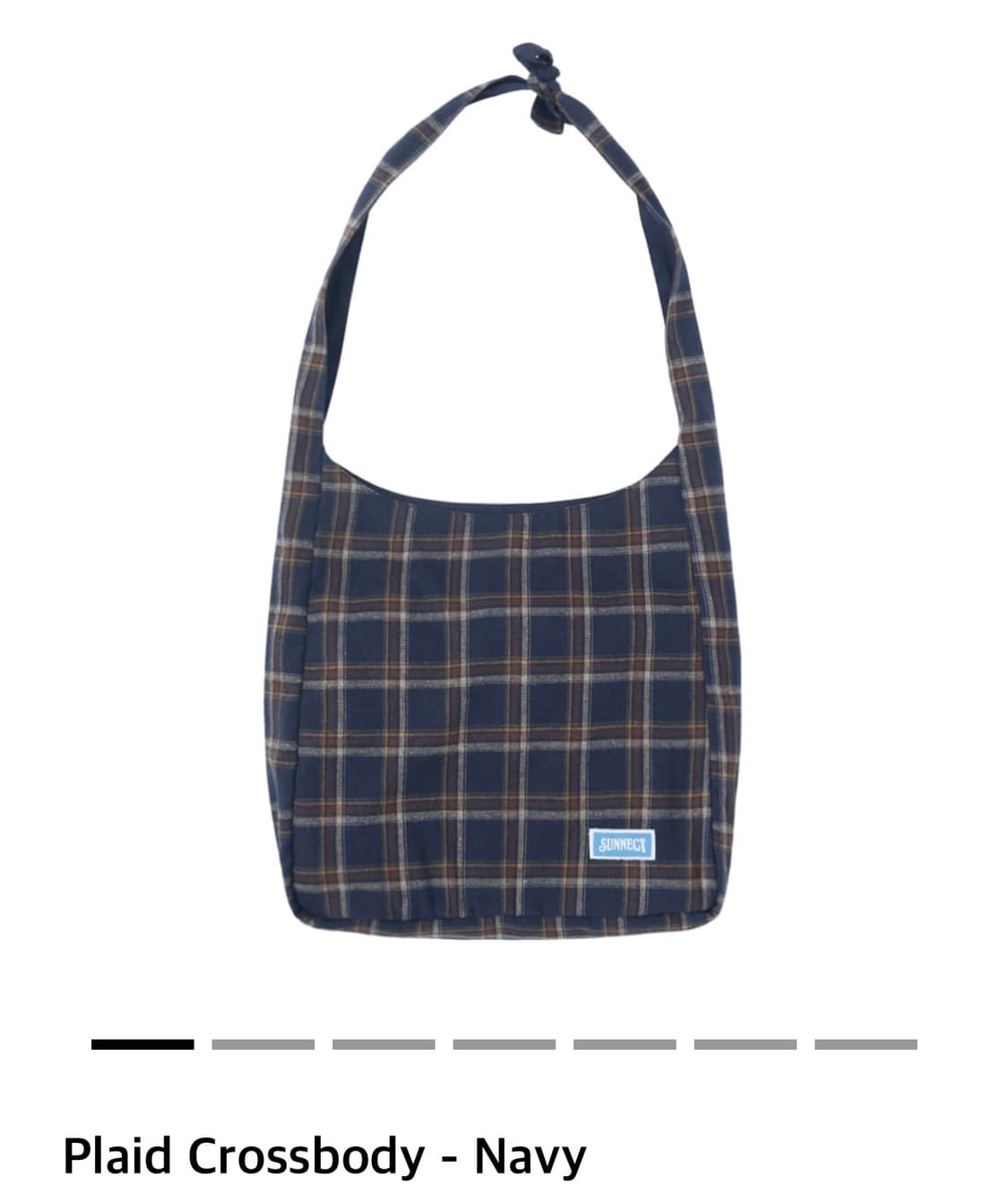 써넥트 크로스백 네이비 상품이미지1