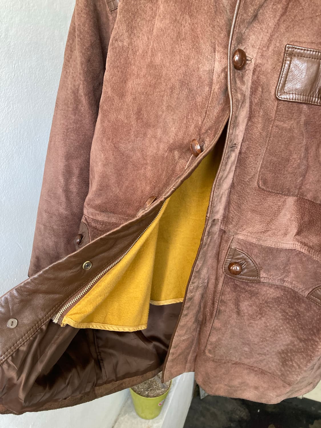 빈티지 스웨이드 가죽 자켓 상품이미지5