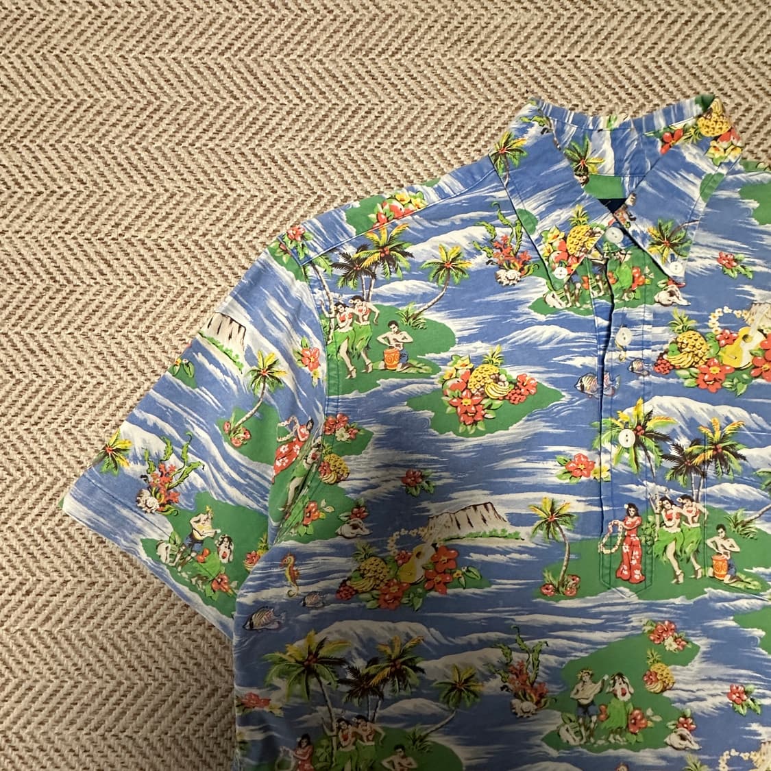 POLO RALPH LAUREN hawaiian shirt 상품이미지3