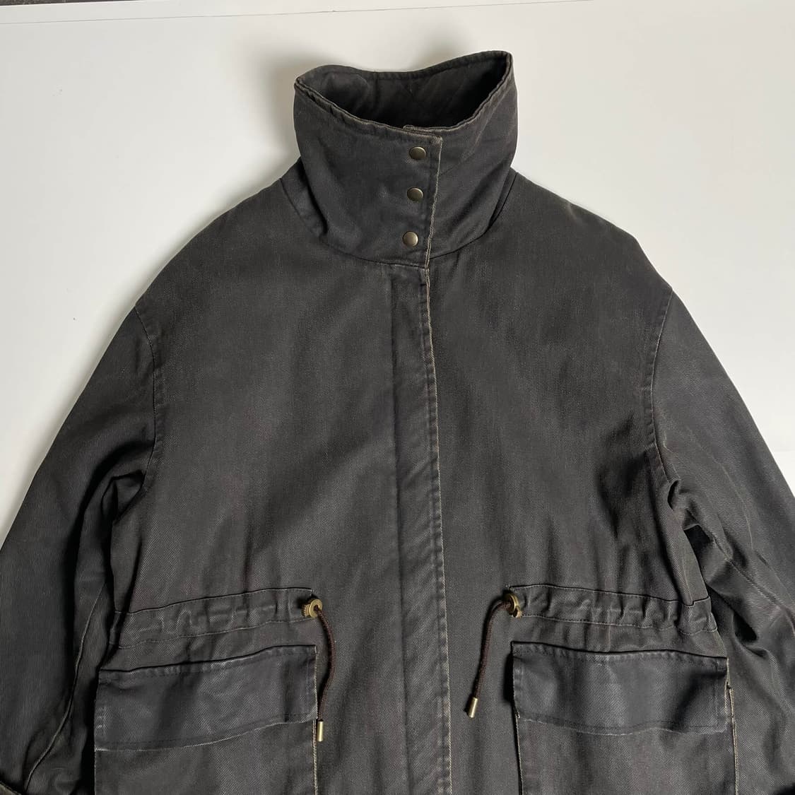 Avance 스티치 왁스 코튼 파카 (italy)   상품이미지6