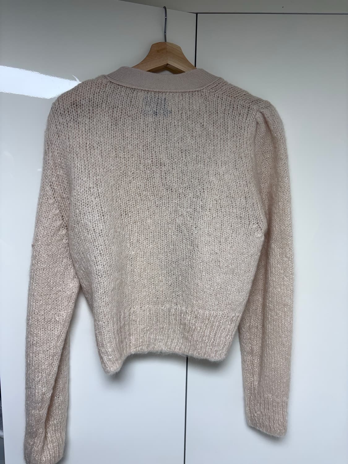 아모멘토 그랜마 가디건 아이보리 상품이미지2