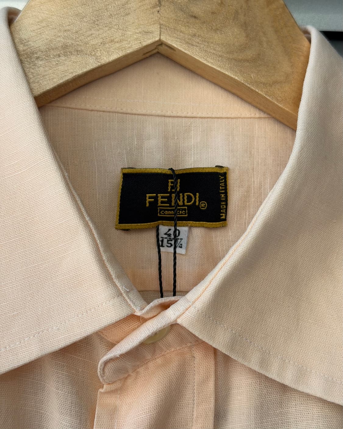 FENDI Italy made linen 반팔셔츠  상품이미지6