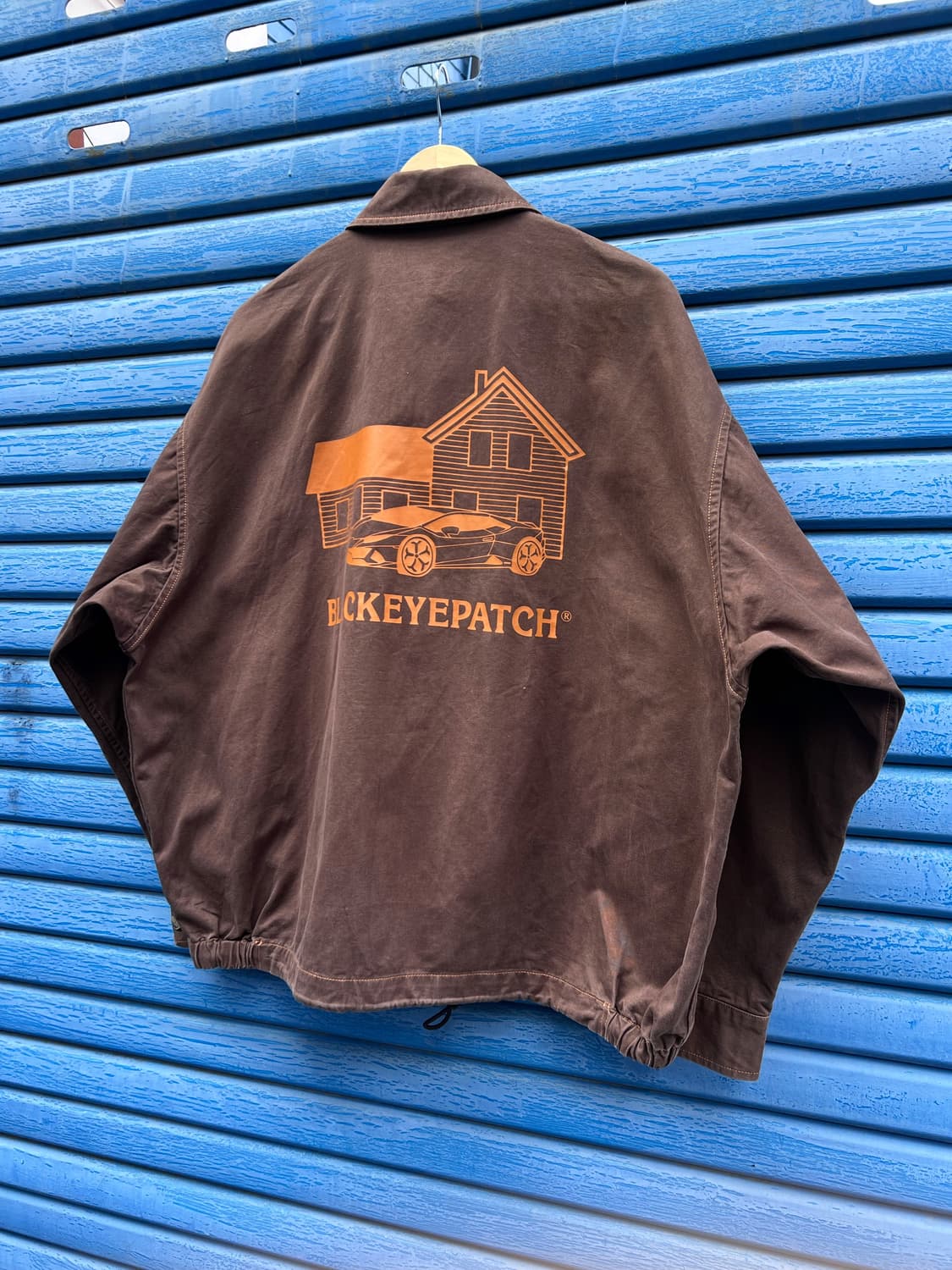 Black Eye Patch Brwon Jacket 상품이미지3