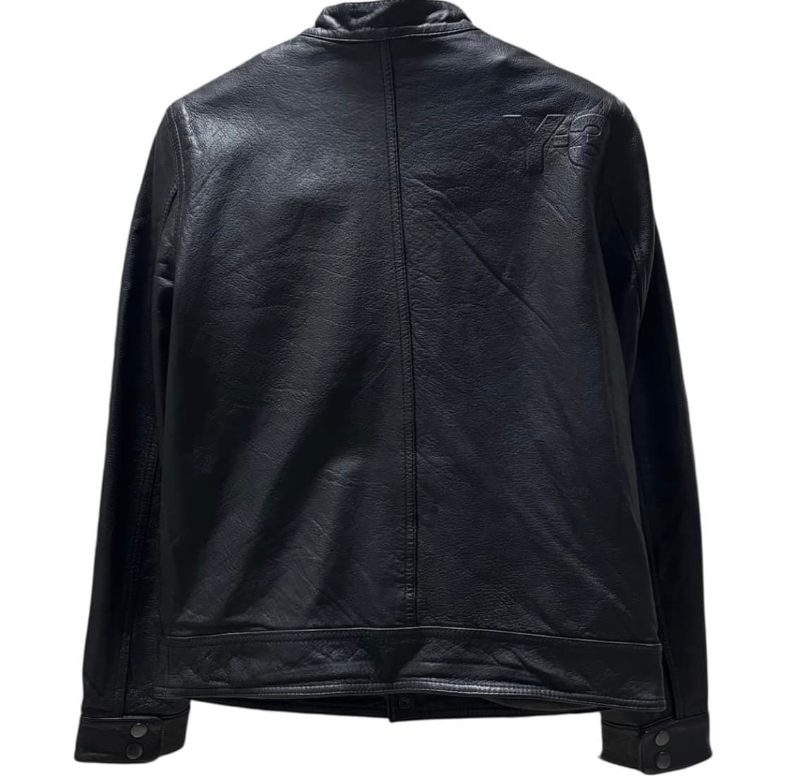 Y3 레더 바이커 블루종 상품이미지2