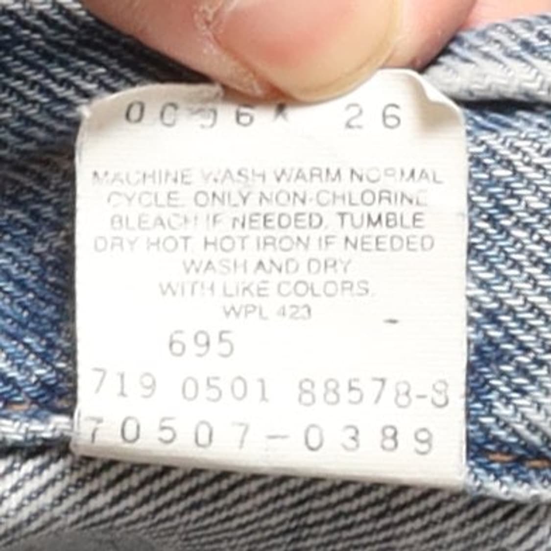 리바이스 Levi's Denim Trucker Jacket 
 상품이미지9