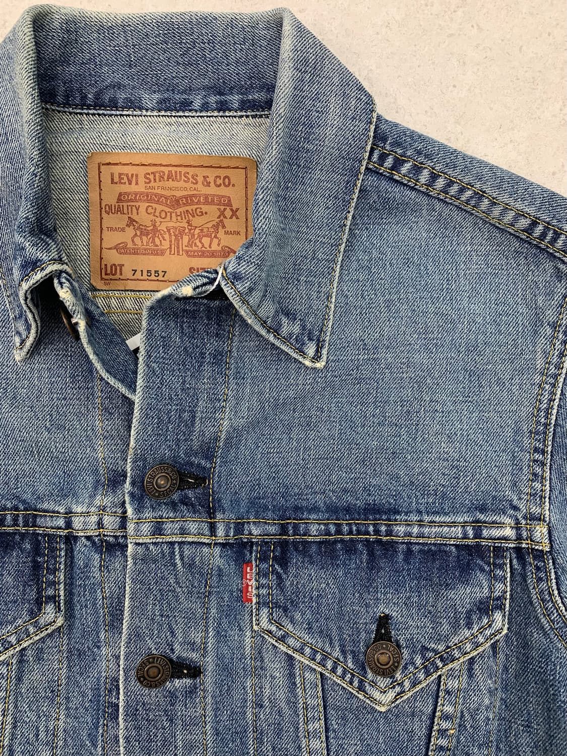 Levis 90s 리바이스 3세대 데님 트러커 자켓 상품이미지2