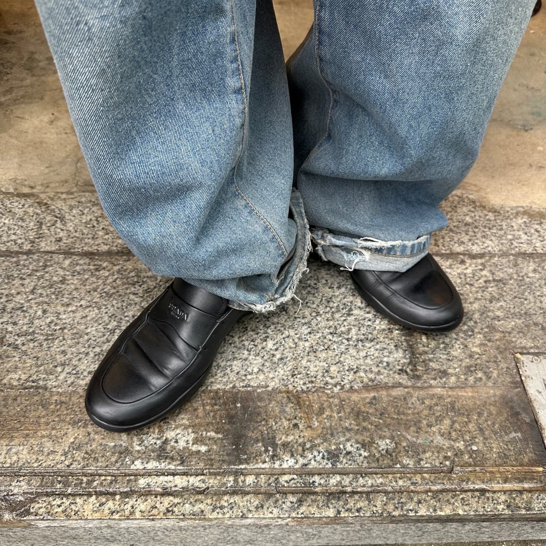 00s 프라다 스포츠 가죽 로퍼 상품이미지10