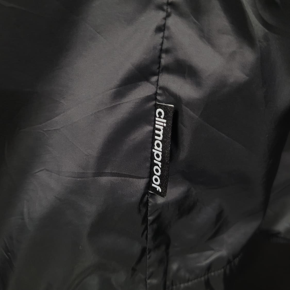 아디다스 후드 블랙골드 바람막이 집업 자켓 상품이미지5