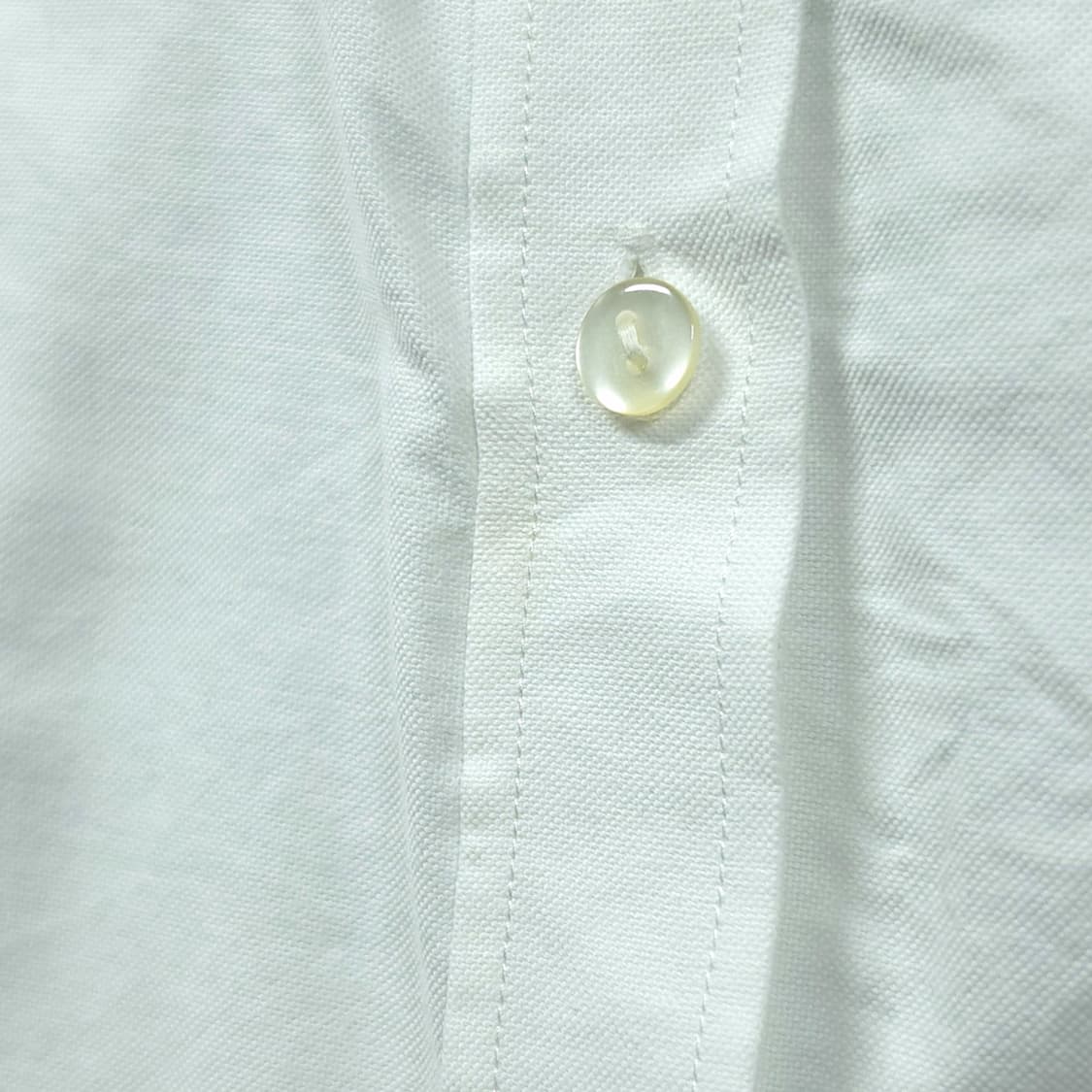 [M] 라코스테 화이트 우먼즈 코튼 긴팔셔츠 상품이미지9