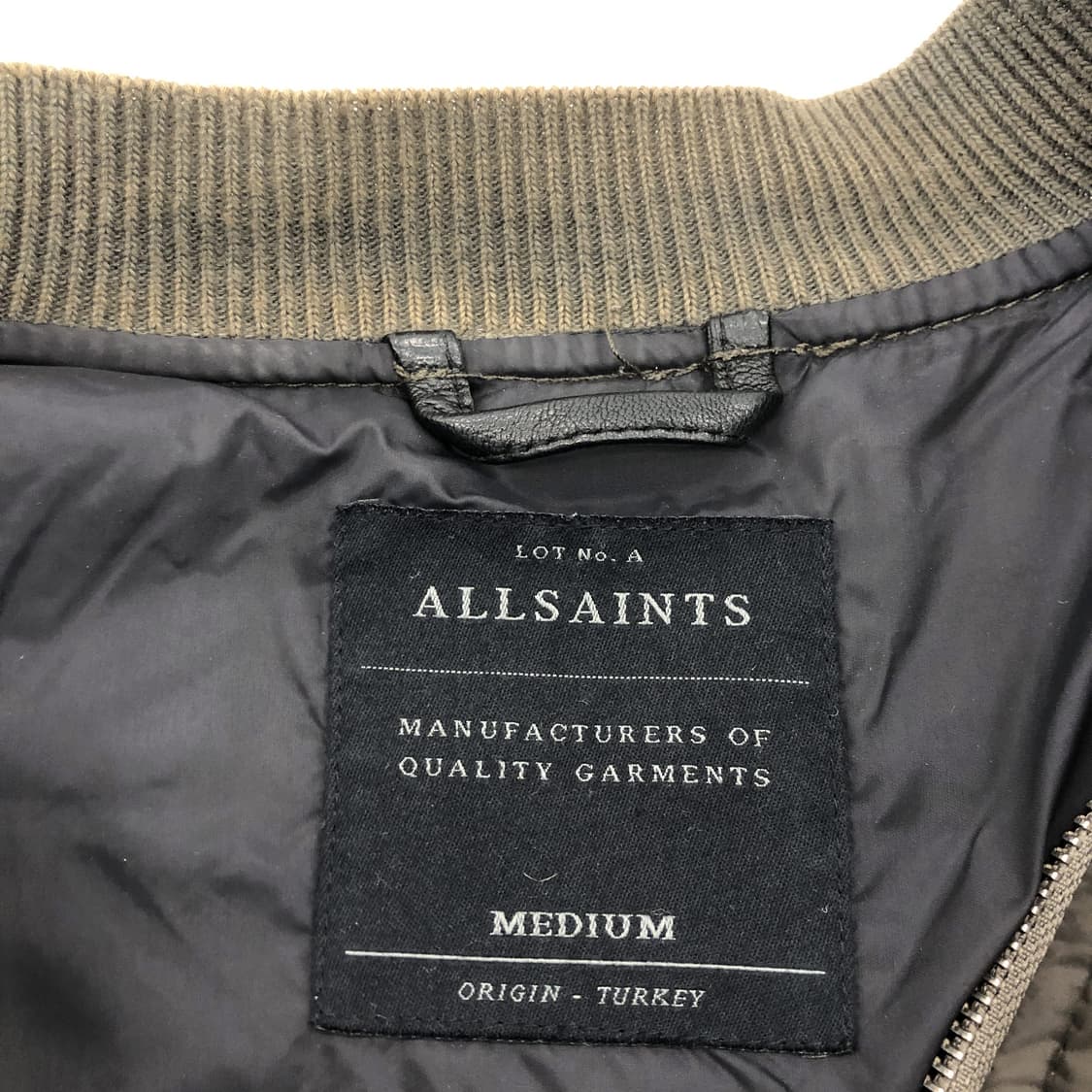 올세인츠 레더 블루종자켓 M 상품이미지5