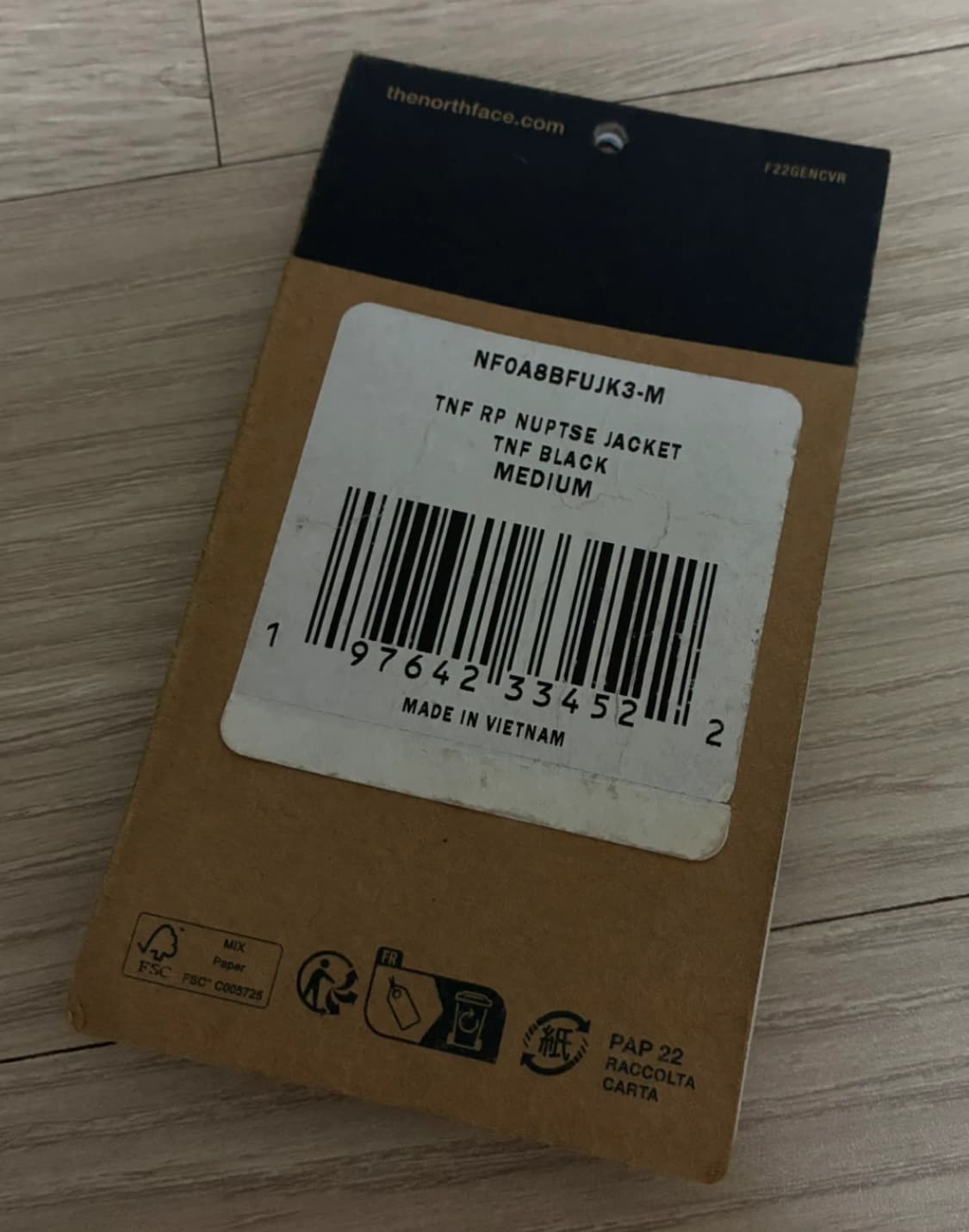 슈프림X노스페이스 개눕시 패딩 M 판매 상품이미지8