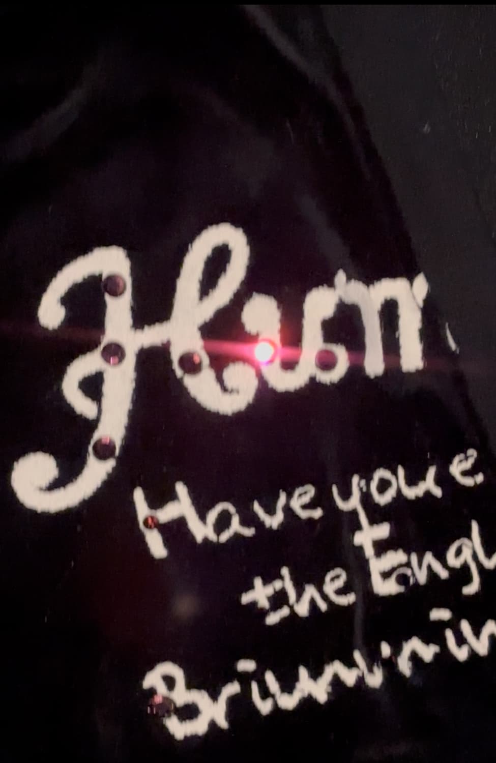 갸루 st👑 y2k 벨벳 큐빅 후드조끼 💜🖤 상품이미지2