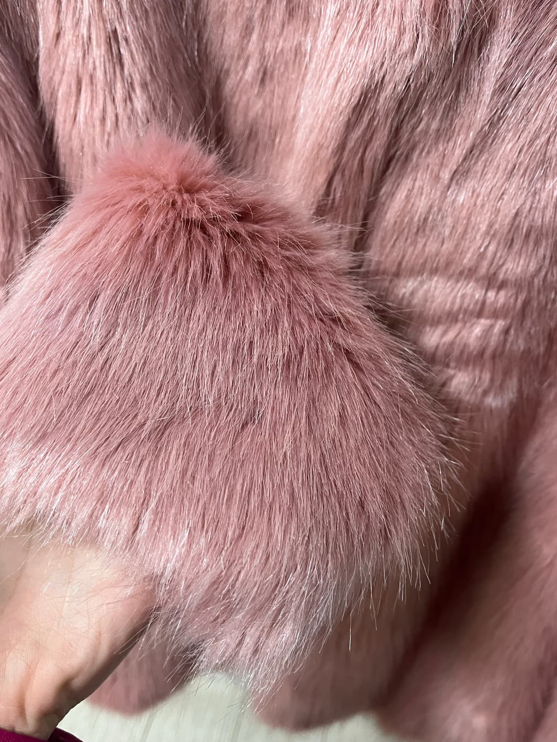 버쉬카 핑크 퍼 재킷 상품이미지5