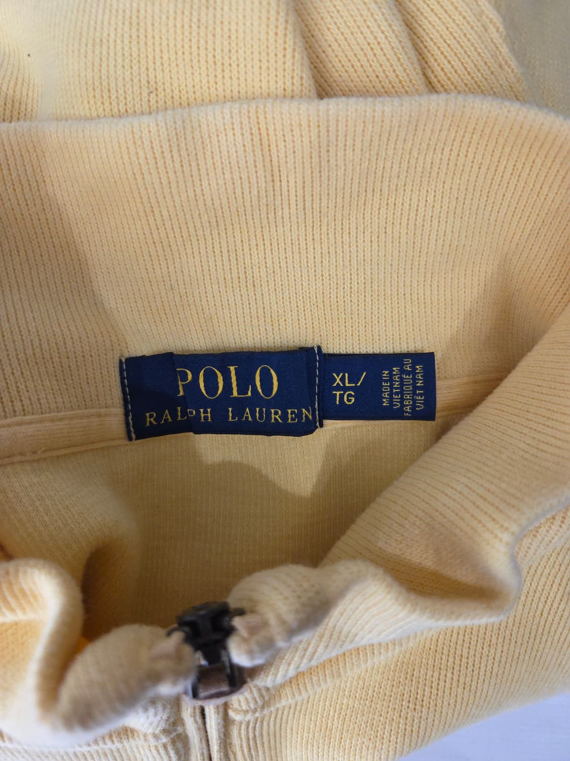 폴로 랄프로렌 코튼 옐로우 하프집업 니트 상품이미지8