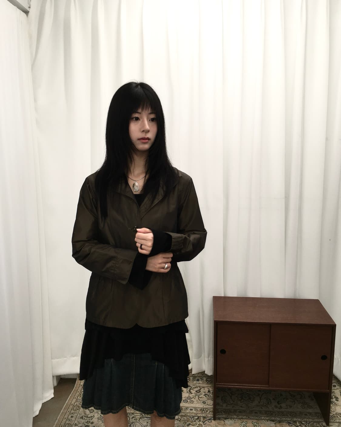 브라운 블레이저 상품이미지1