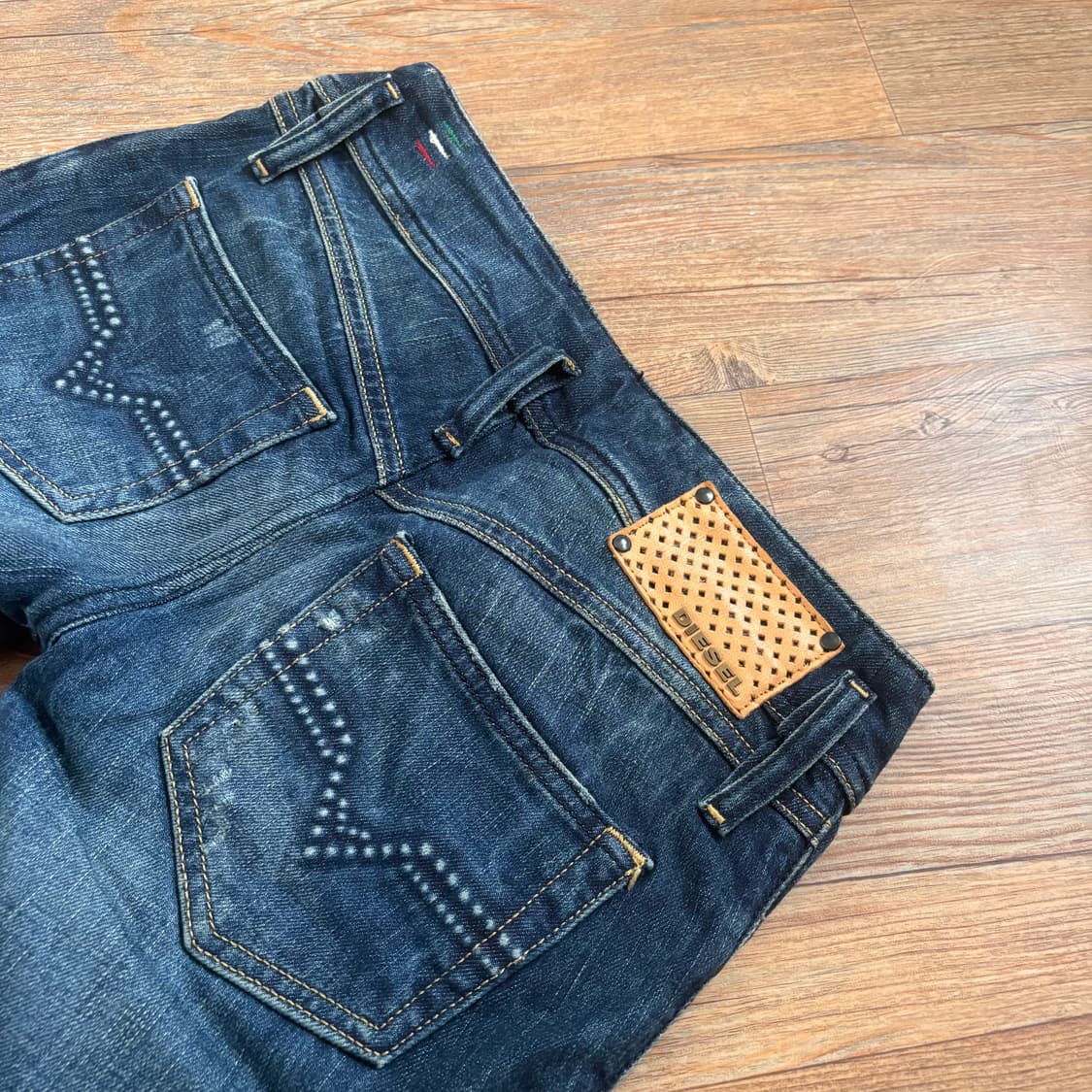 디젤 MATIC 청바지 이태리 26 데님 슬림 테이퍼드 정품  상품이미지9