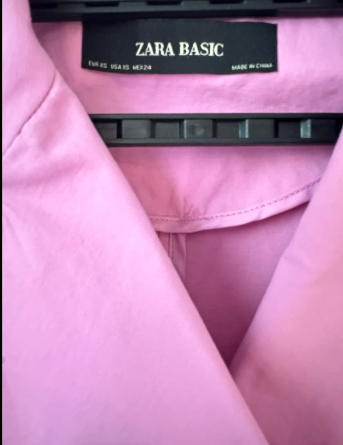 자라 베이직 핑크 트렌치코트 상품이미지2