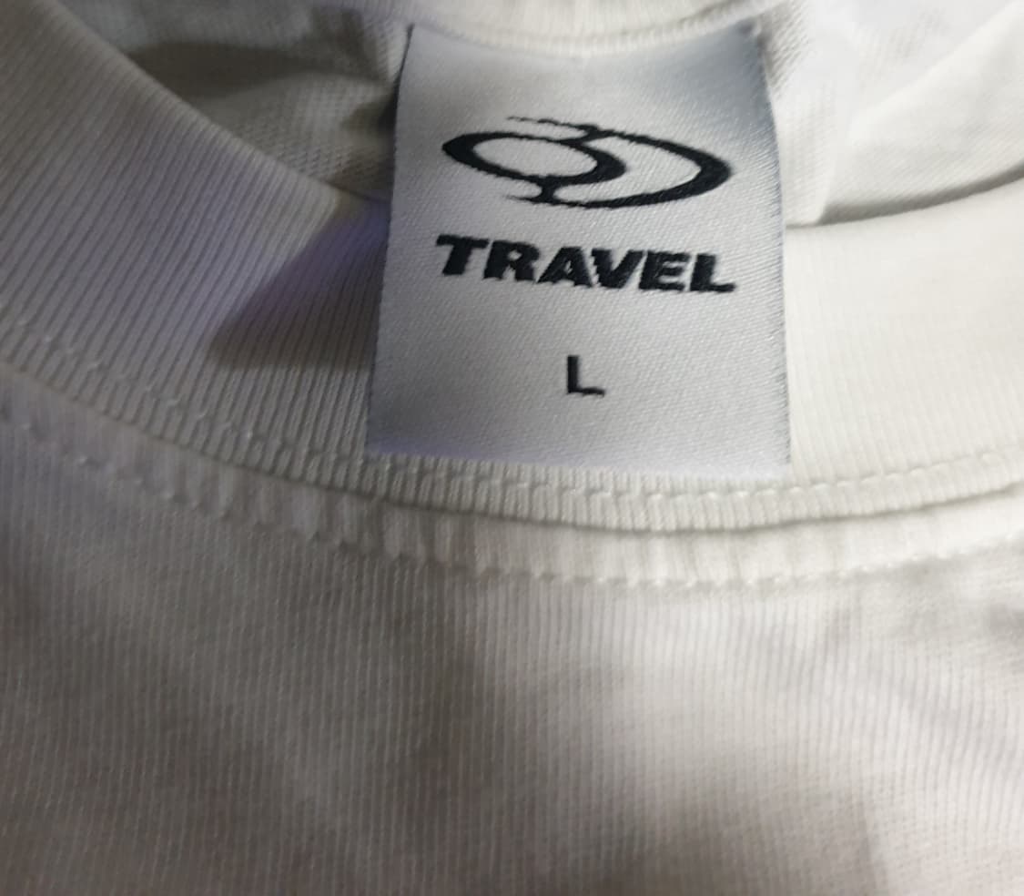 트래블 워크샵 그래픽 코튼 반팔티 화이트 (L) 상품이미지3