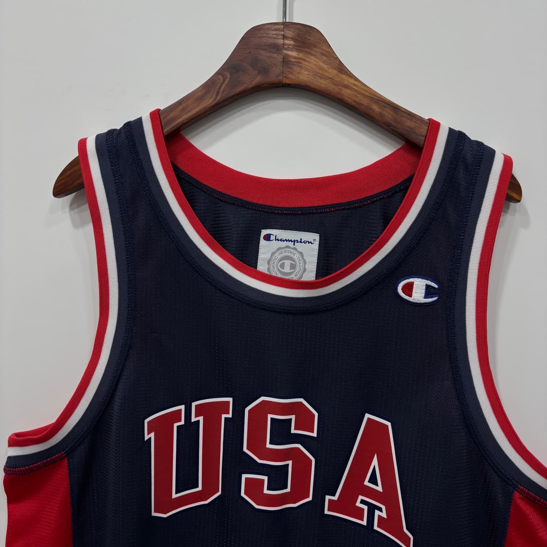 champion U.S.A 미국 농구 슬리브리스  상품이미지4