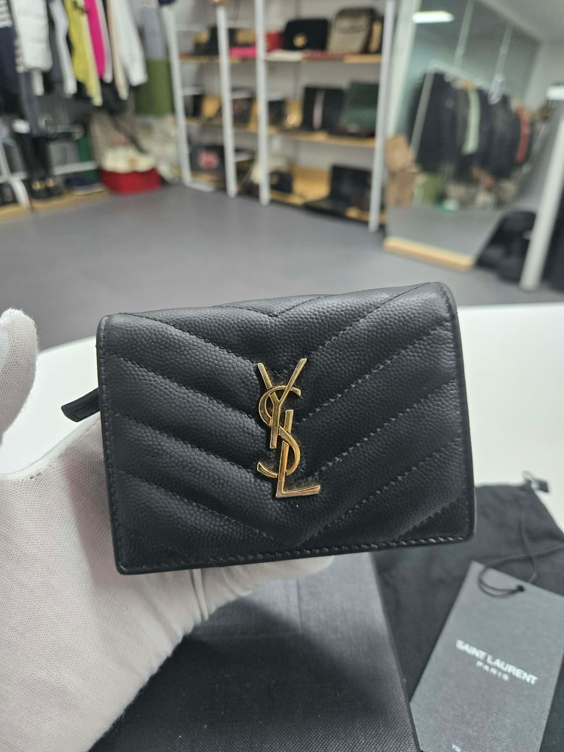 [50%세일] 입생로랑 비지니스 반지갑 상품이미지1