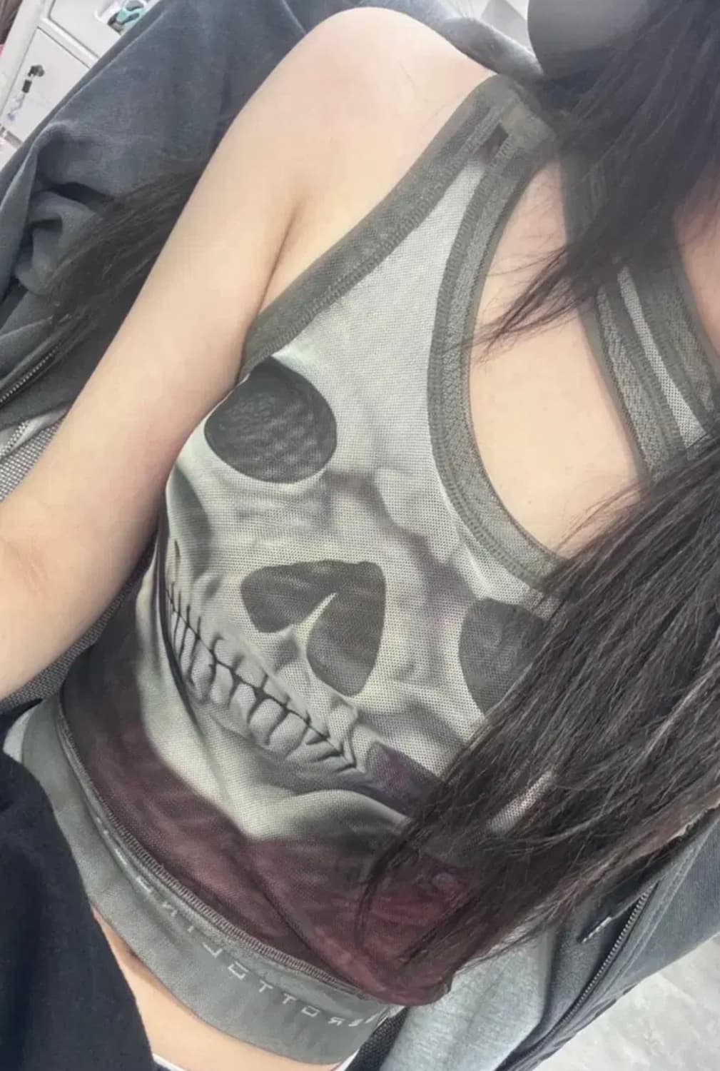 오토링거 ottolinger skull 슬리브리스 나시 상품이미지7