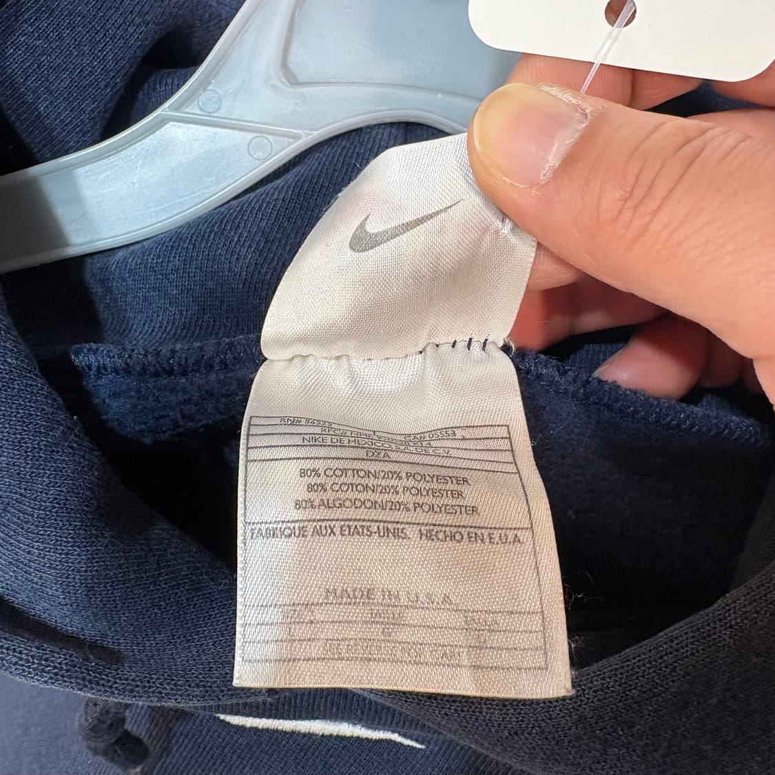 [L] NIKE 나이키 USA 빈티지 후드티 상품이미지7