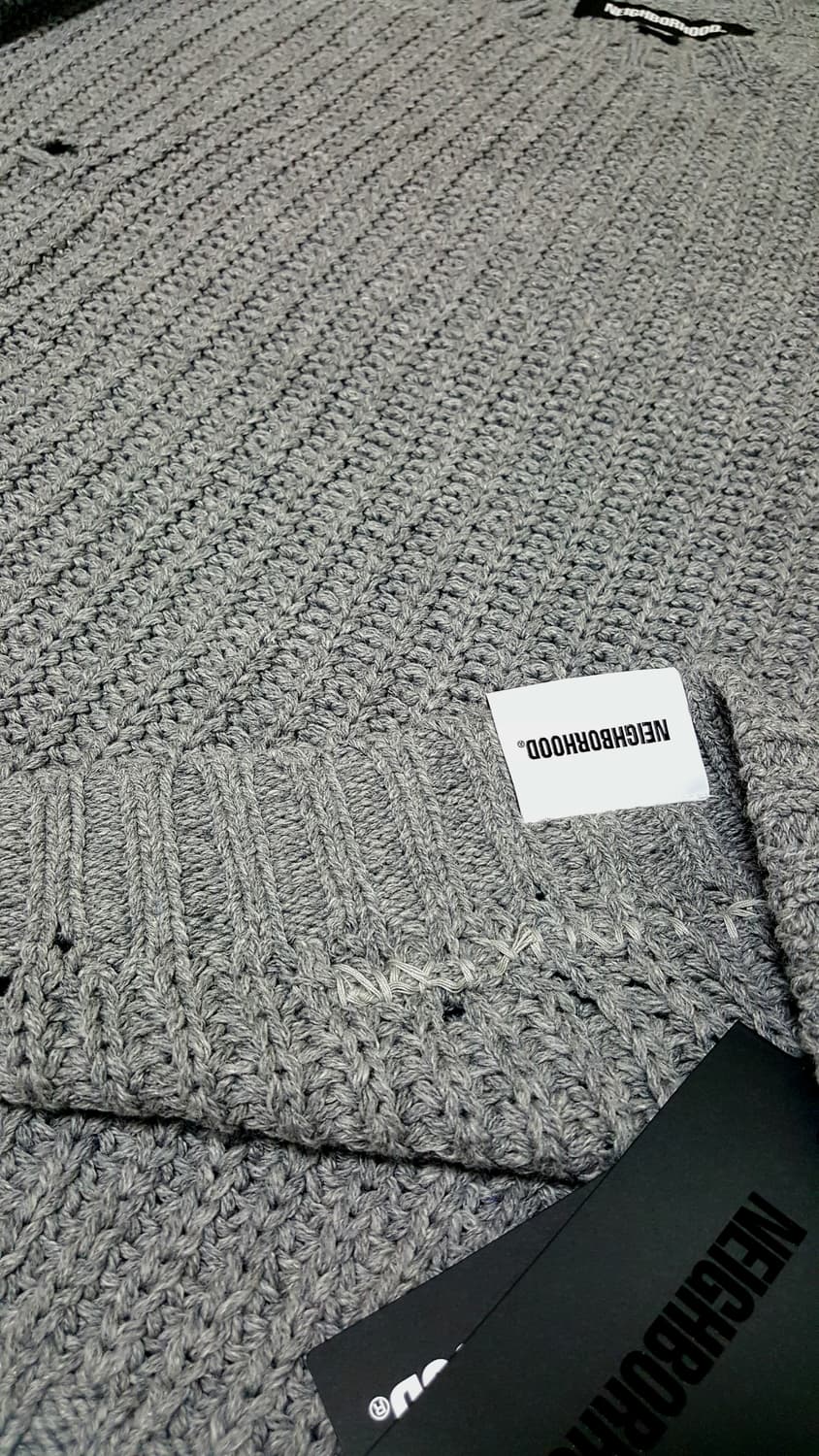 네이버후드 NEIGHBORHOOD 24SS SAVAGE KNIT 상품이미지3
