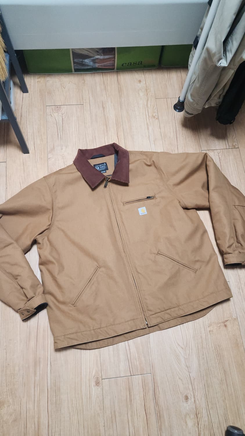 칼하트 디트로이트 자켓 브라운 2XL 상품이미지1