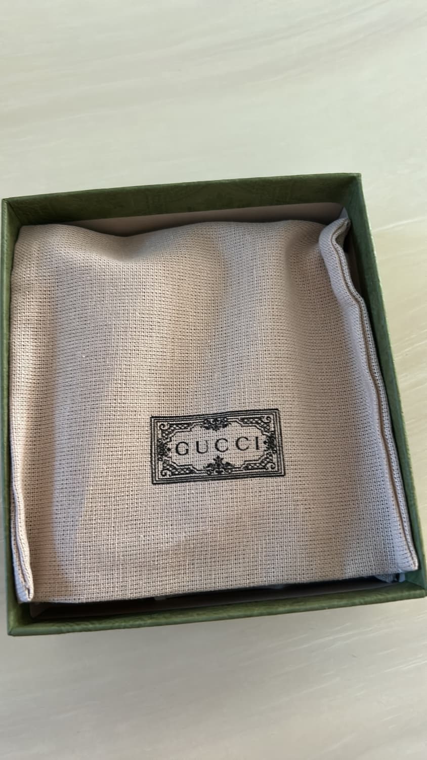 구찌 시그니쳐 시마 반지갑 블랙 상품이미지2