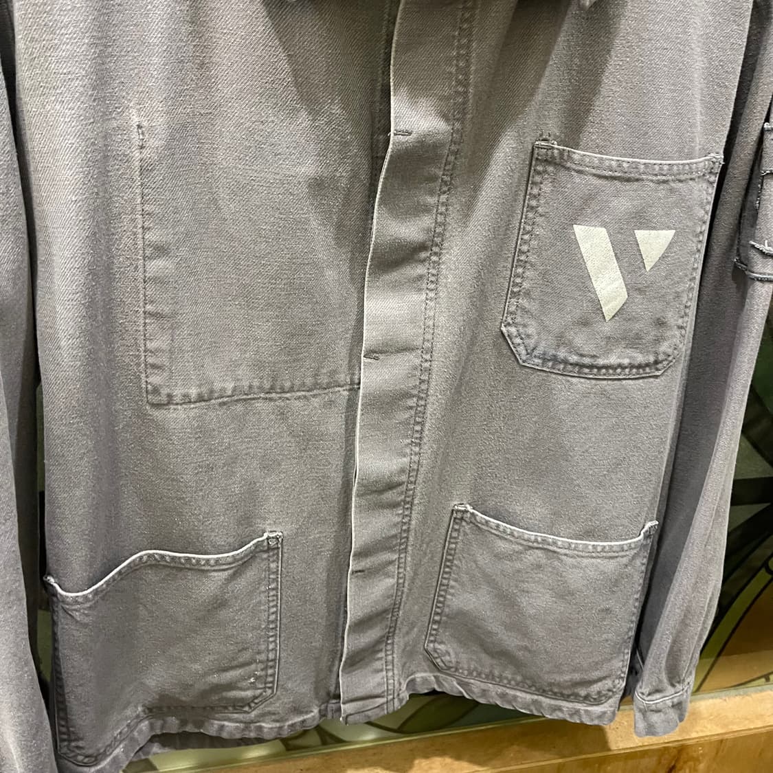 90's Vintage  french work jacket 상품이미지4