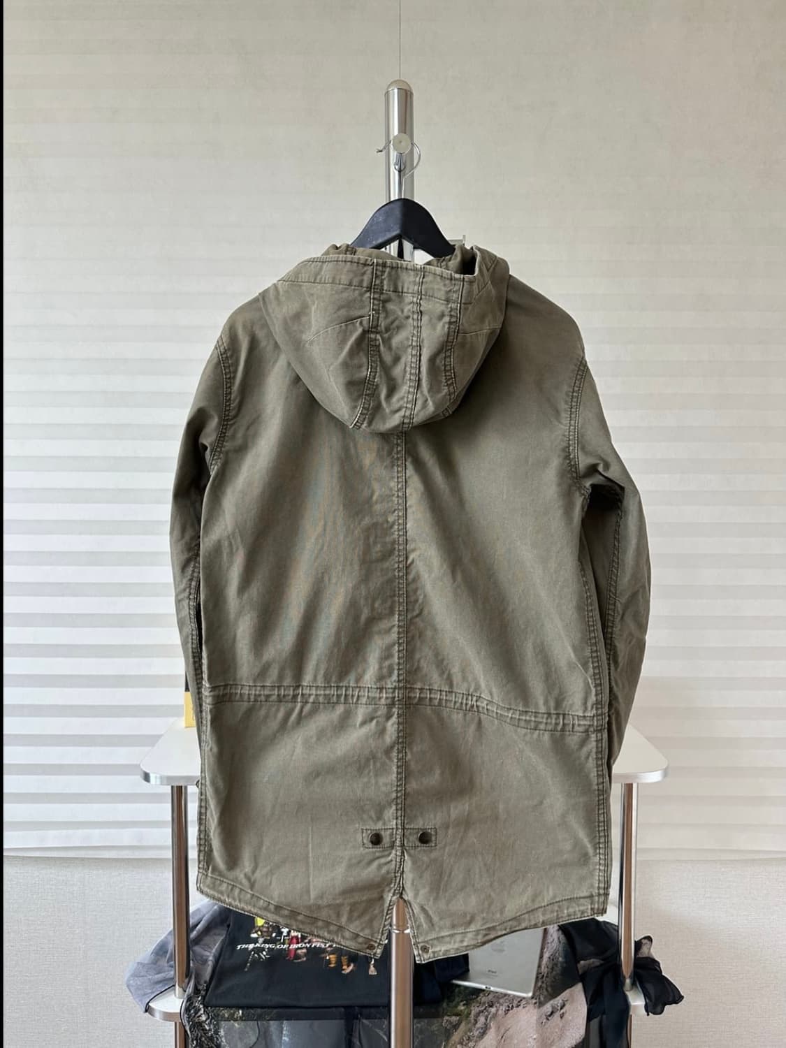 BEAMS Olive Fishtail Military Parka 상품이미지8