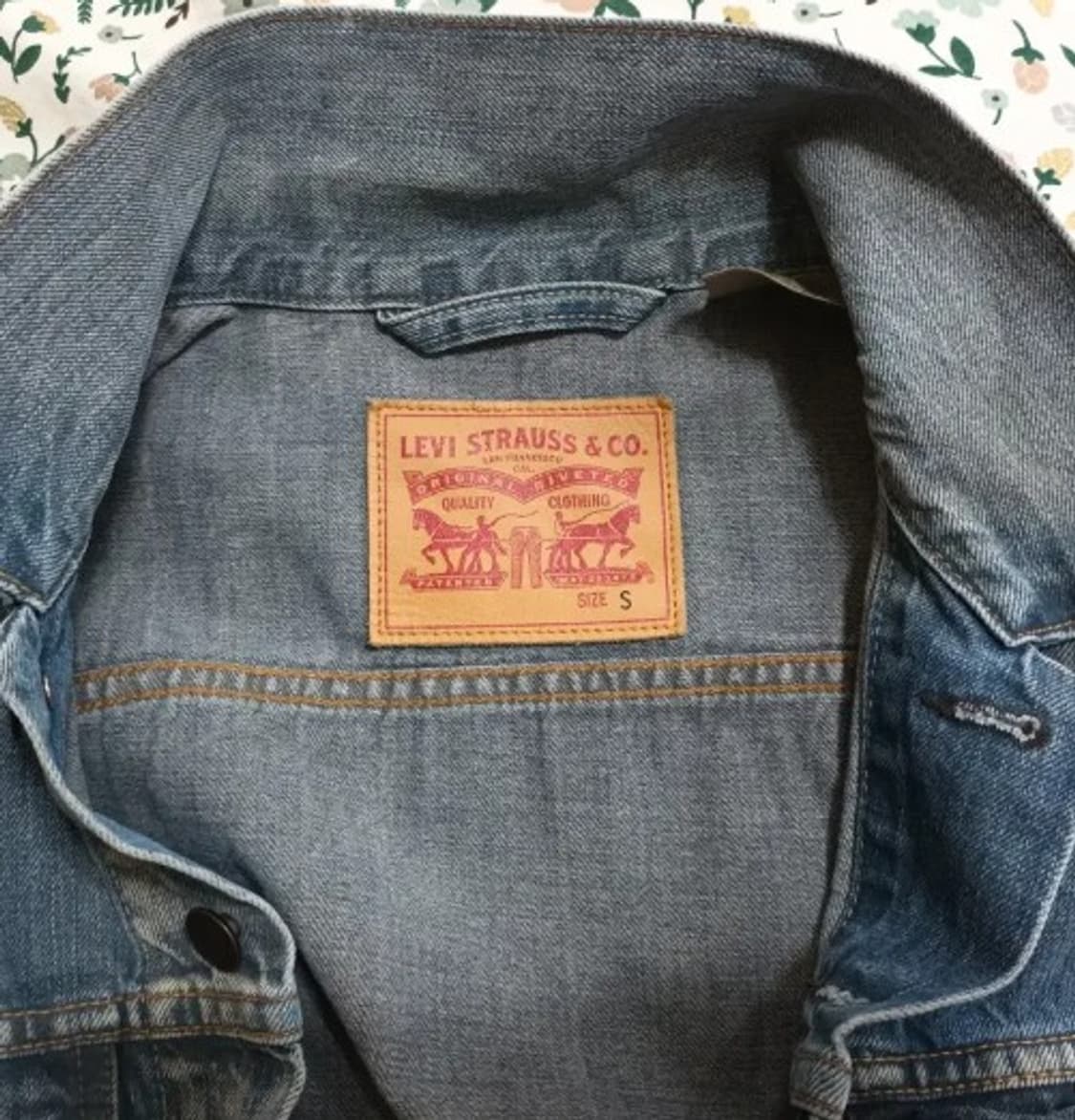 리바이스 여성 트러커청자켓 S사이즈 상품이미지4