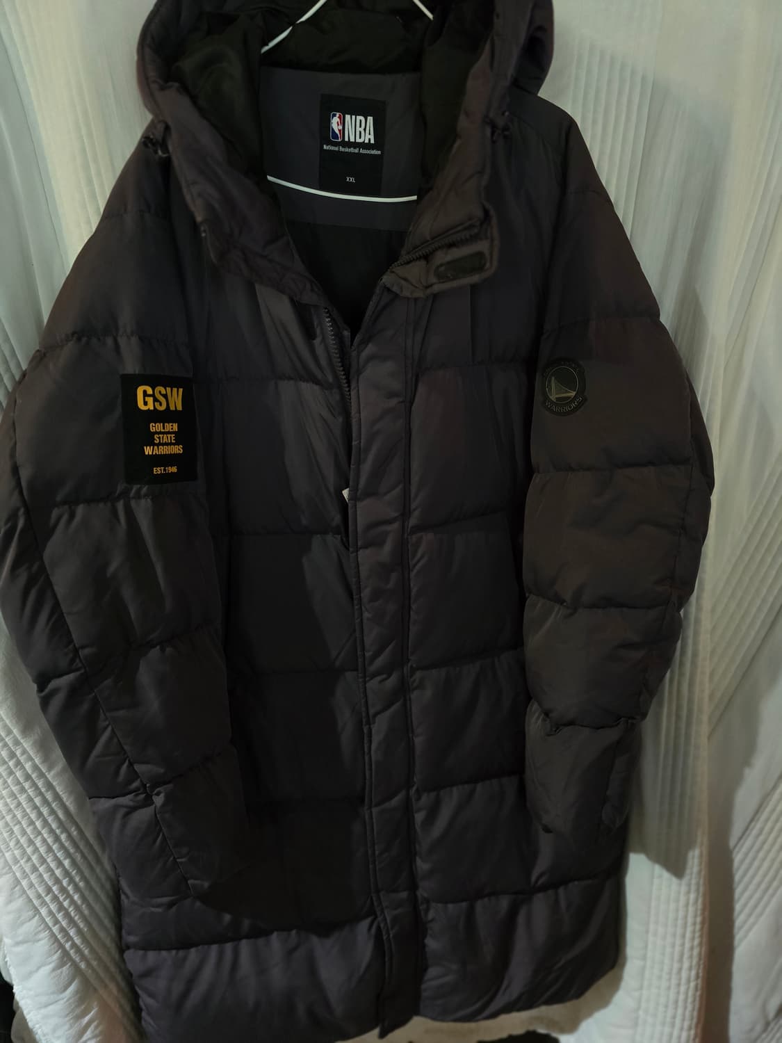 NBA 골든스테이트 워리어스 빅사이즈 패딩 상품이미지2
