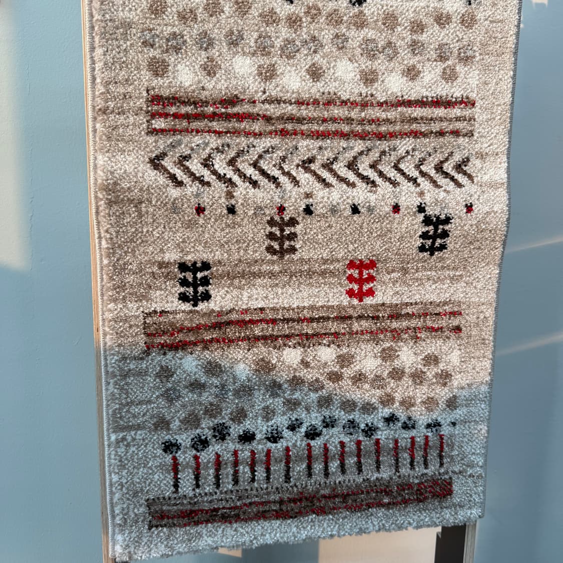 베이지 트라이벌 패턴 러그 상품이미지3