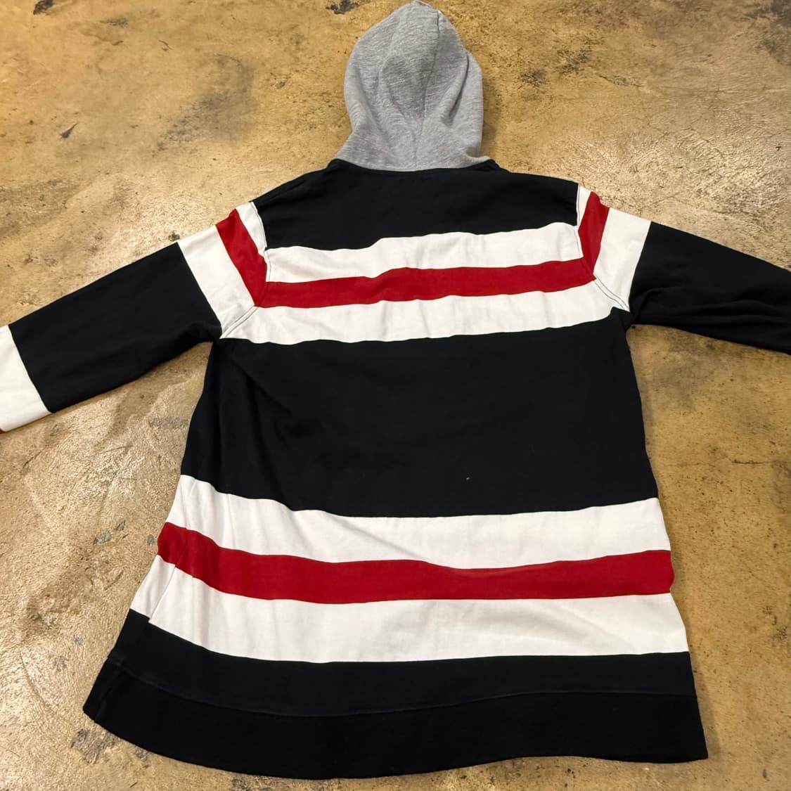 스투시 스트라이프 후드티  상품이미지4