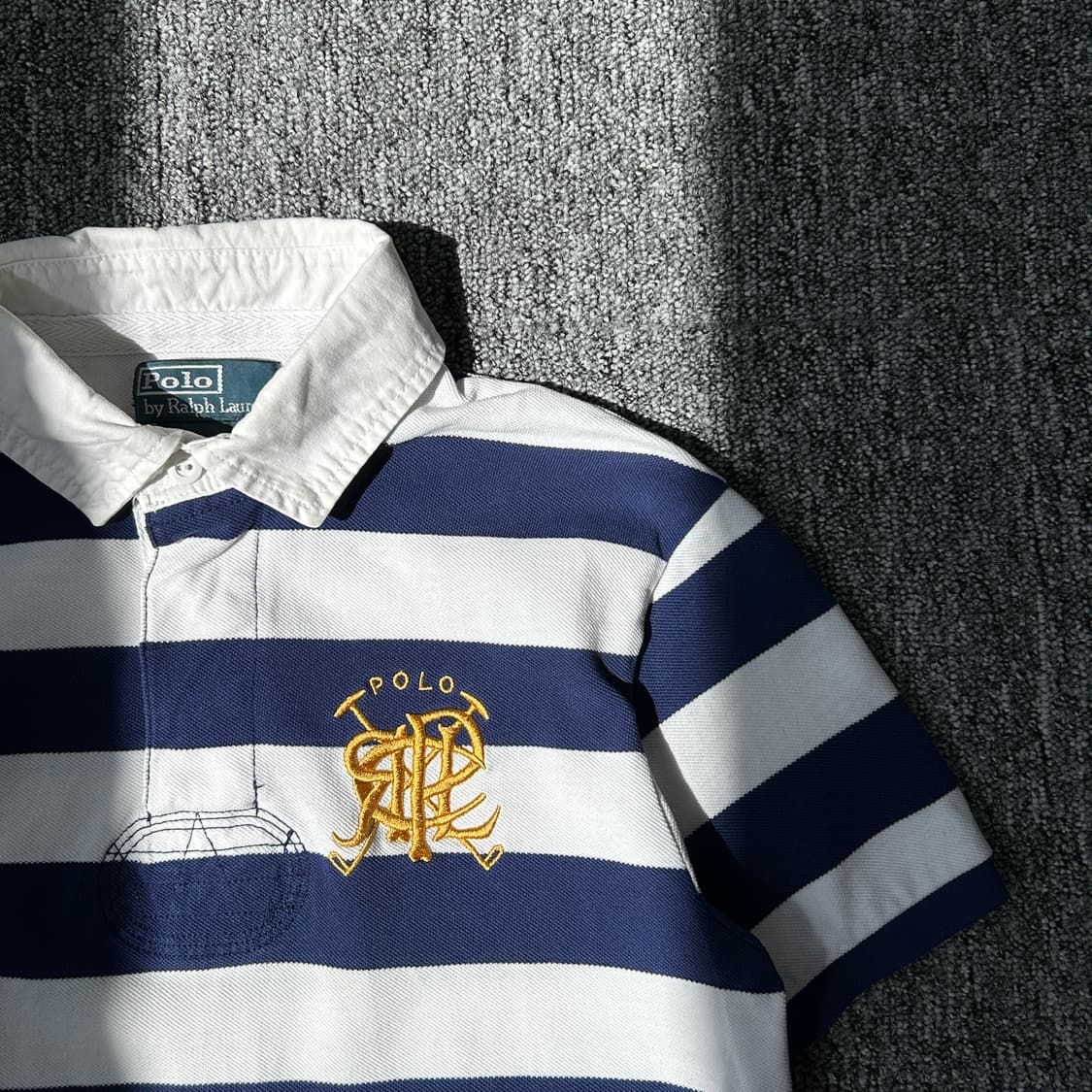 폴로 랄프로렌 자수 로고 PK 럭비 반팔티셔츠 상품이미지2