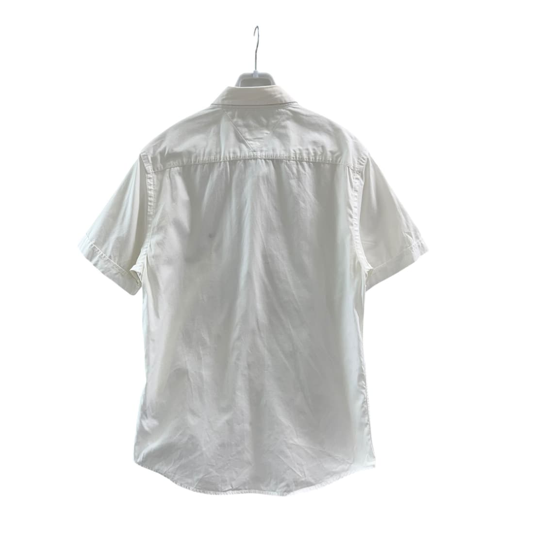 [M] 타미힐피거 화이트 반팔셔츠 상품이미지4