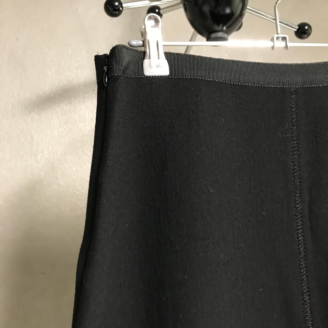 프라다 블랙 스커트 40(W) 상품이미지5
